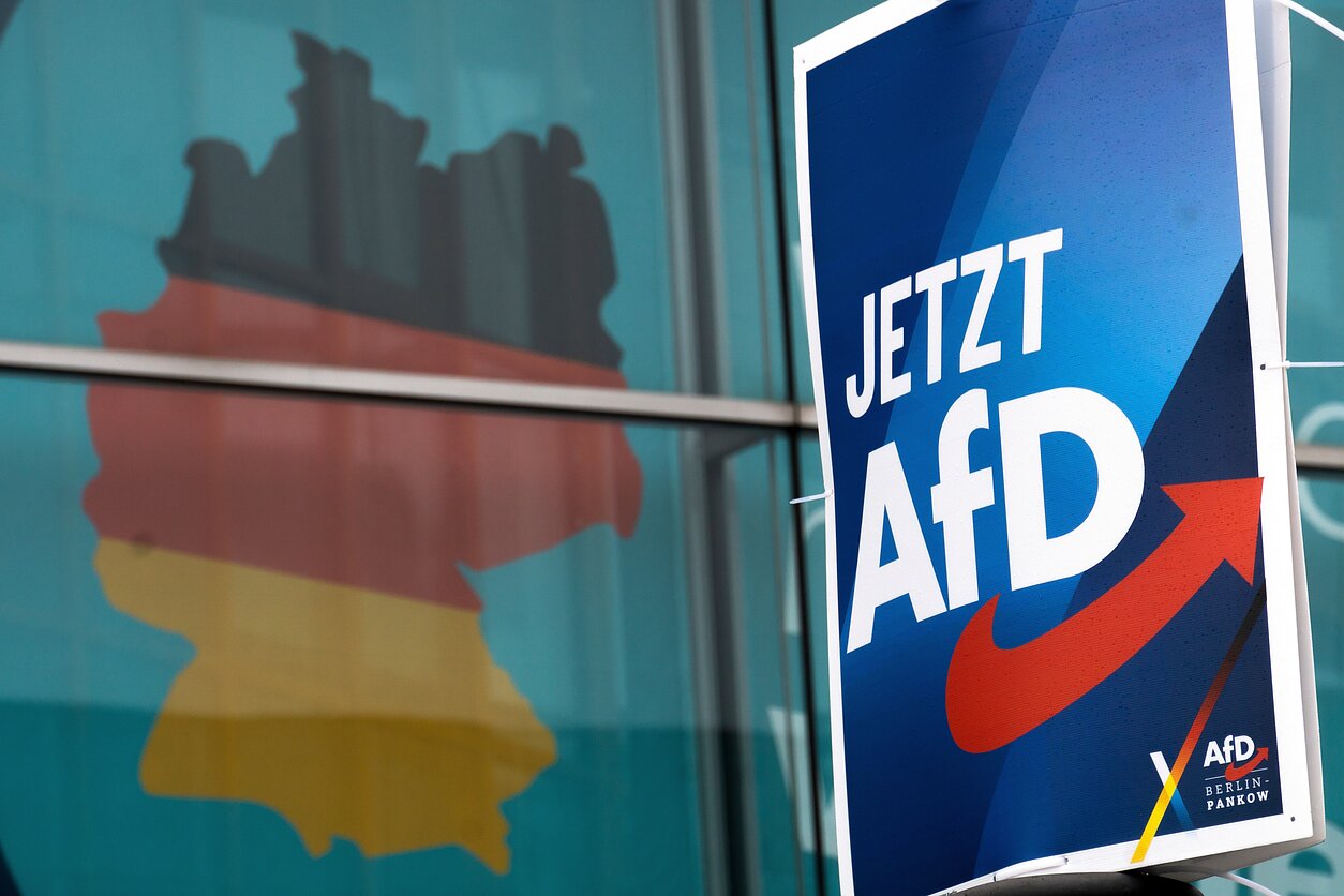 AfD plakatas Vokietijoje AfD plakatas Vokietijoje