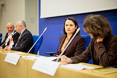 Sviatlana Cichanouskaja lankosi Seime