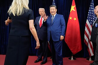 Donaldas Trumpas ir Xi Jinpingas