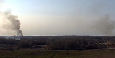 Žolės deginimas Kaliningrade