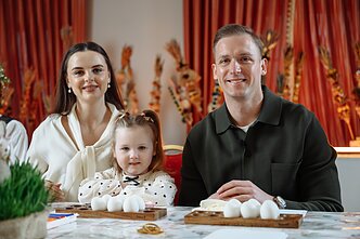 Robert Duchniewicz z rodziną
