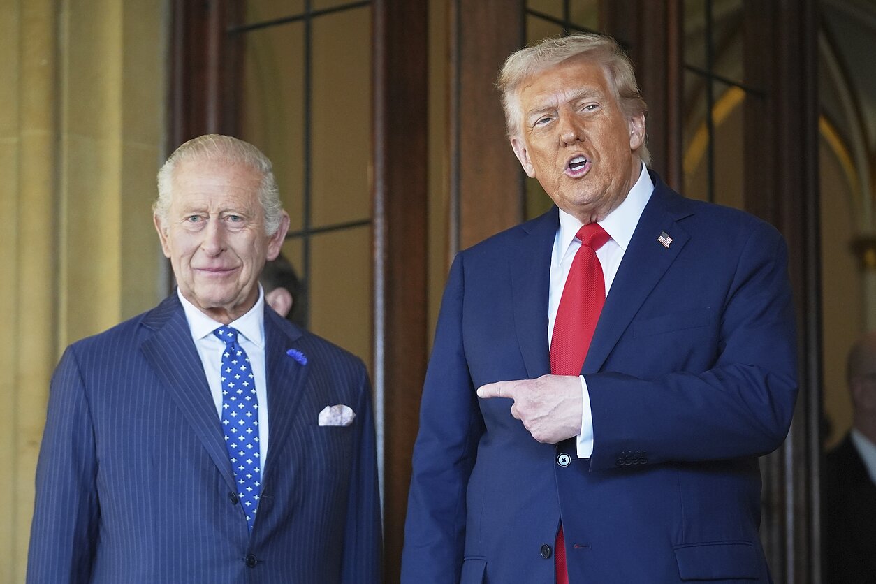 Karolis III ir Donaldas Trumpas Karolis III ir Donaldas Trumpas