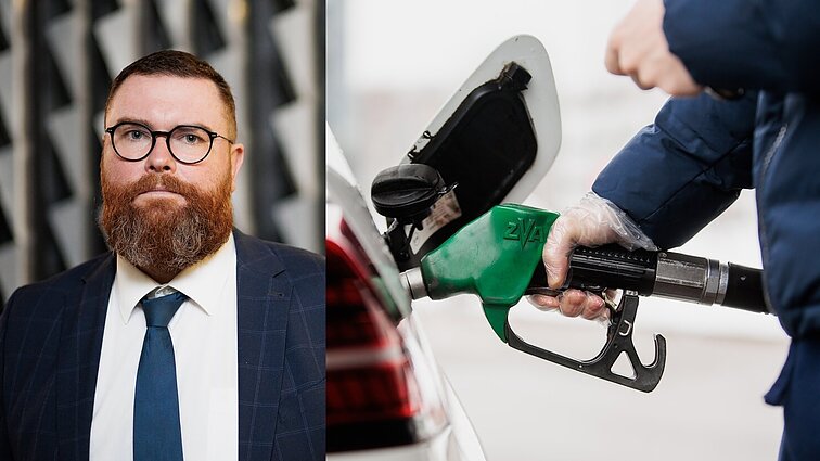 Dubnikovas: sunkvežimiai paliks taršą pas mus, o pinigus degalams leis Lenkijoje