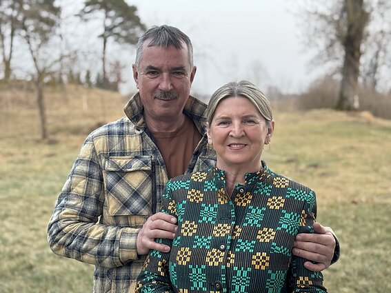 Rita ir Almantas Sebastinai iš Stebulių Rita ir Almantas Sebastinai iš Stebulių