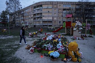 Дети в Восточной Украине (ассоциативное)