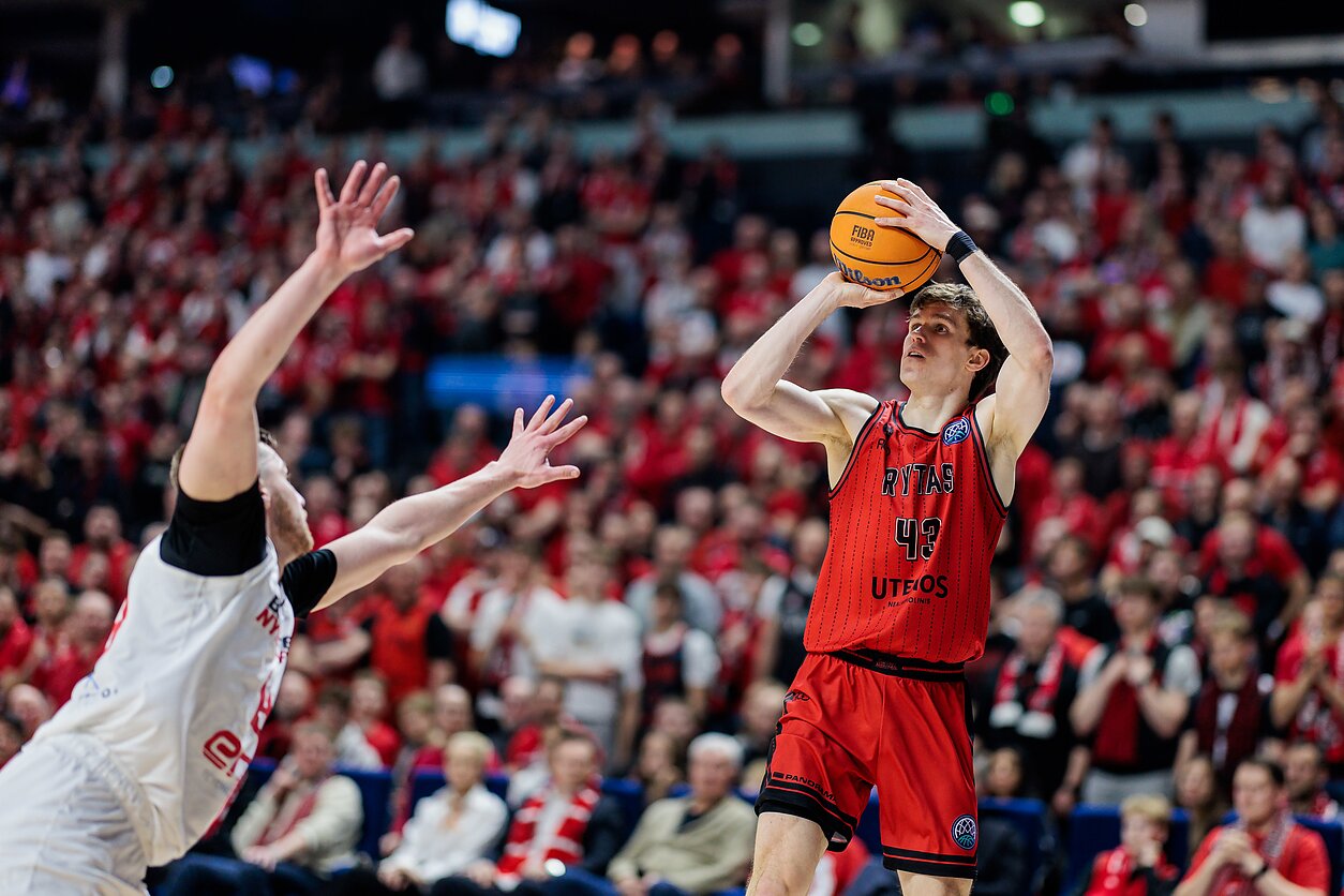 Ignas Sargiūnas, FIBA čempionų lygos ketvirtfinalis: Vilniaus „Rytas“ – Nimburko ERA
