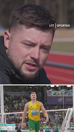 Mykolo Aleknos treneris apie sportininko patirtą traumą