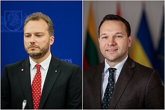 Juras Taminskas ir Edvinas Grikšas Juras Taminskas ir Edvinas Grikšas