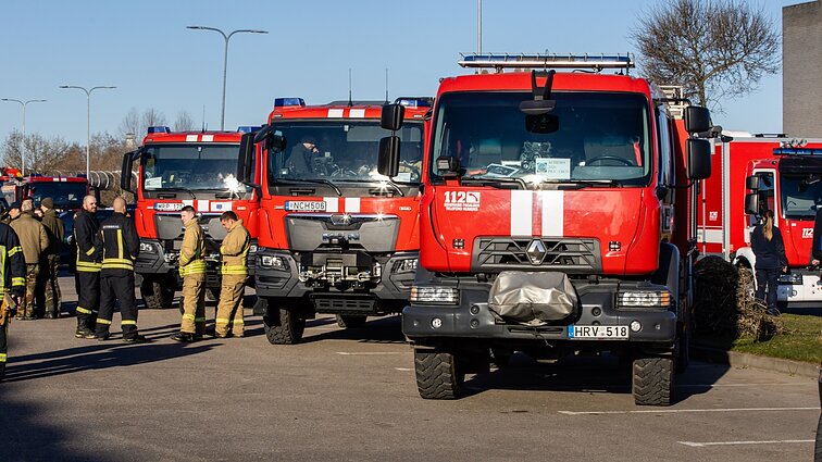 Pratybos „Achemoje“: imituota dronų ataka, treniruotasi suvaldyti gaisrą, cheminę avariją