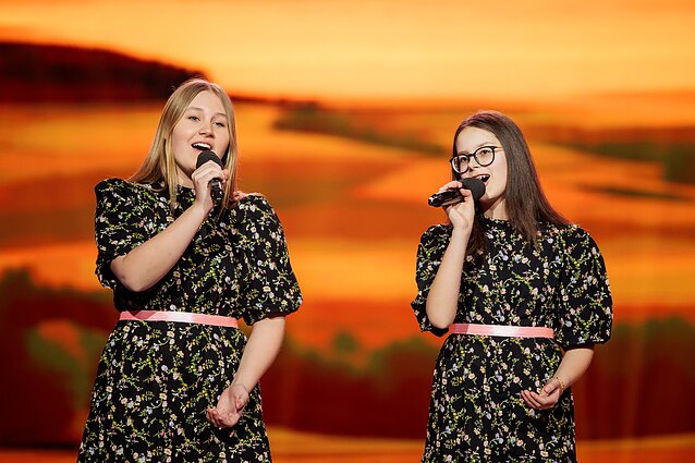 Dainų dainelė 2026. Barbora Dieninytė ir Ema Kazakevičiūtė – „Lietuva“