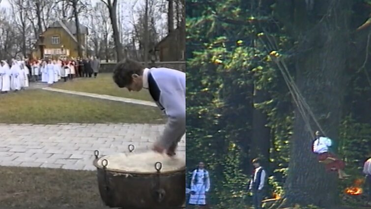 Būgnas iš šuns odos, supynės ir gėriko vaidmuo: amžius besitęsiančios Velykų tradicijos