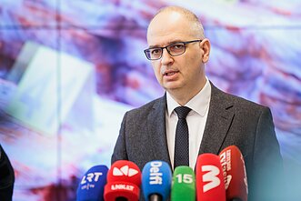 Generalinės prokuratūros Organizuotų nusikaltimų ir korupcijos tyrimo departamento vyriausiasis prokuroras Martynas Jovaiša