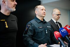 Lietuvos kriminalinės policijos biuro viršininko pavaduotojas Saulius Briginas Lietuvos kriminalinės policijos biuro viršininko pavaduotojas Saulius Briginas