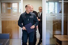 Lietuvos kriminalinės policijos biuro viršininko pavaduotojas Saulius Briginas Lietuvos kriminalinės policijos biuro viršininko pavaduotojas Saulius Briginas