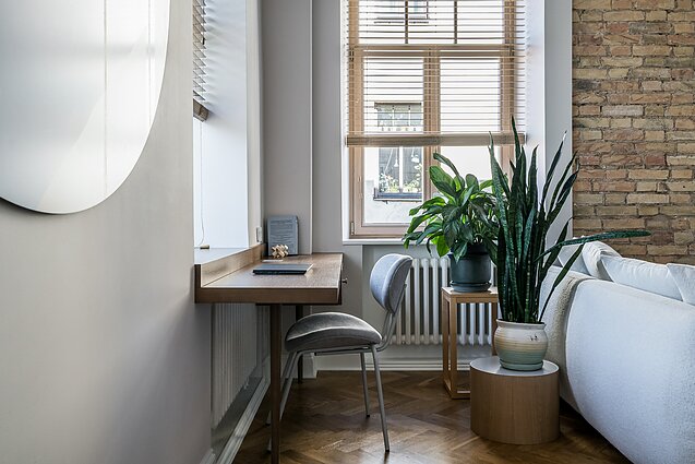 Šimtamečiame bute dera ir autentiškos plytos, ir egzotiški raštai 