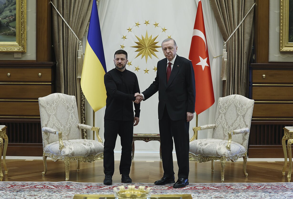 Volodymyras Zelenskis, Recepas Tayyipas Erdoganas Volodymyras Zelenskis, Recepas Tayyipas Erdoganas