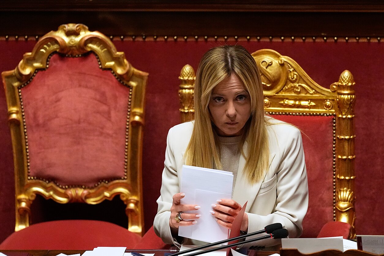 Giorgia Meloni. Giorgia Meloni.