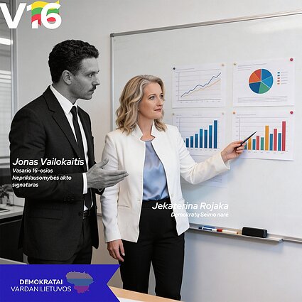 Demokratų sąjungos kampanija Vasario 16-osios proga Demokratų sąjungos kampanija Vasario 16-osios proga