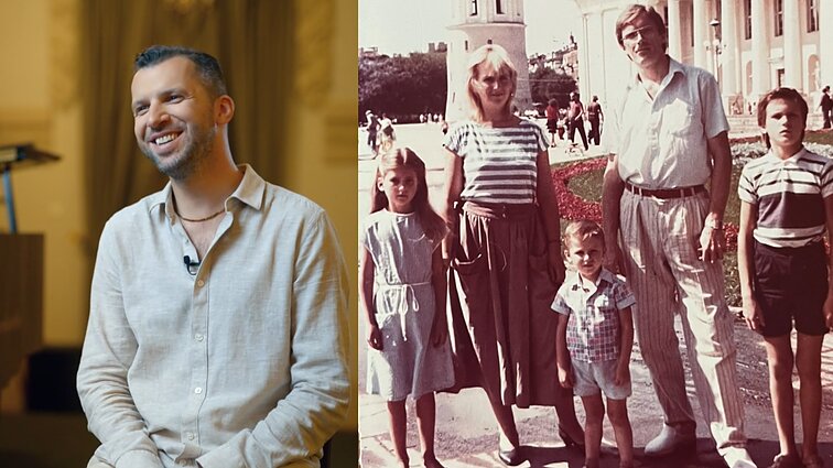 Su šypsena vaikystę muzikų šeimoje prisiminęs Gediminas Gelgotas: kaimynų atsiprašydavom ir grodavom toliau