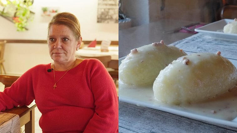 Jūratė Vokietijoje išpildė svajonę turėti kavinę: lietuviai vyksta dėl didžiausių cepelinų