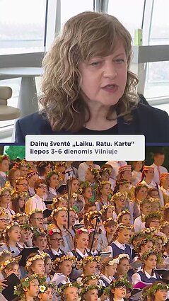 Šias metais įvyks rekordinė moksleivių dainų šventė