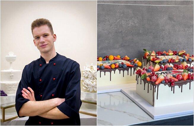 Krzysztof Burbo i wyroby cukiernicze