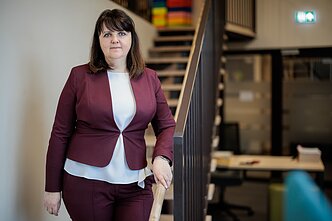 Директор начальной школы Антакальниса в Вильнюсе Анета Лапцун