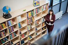 Директор начальной школы Антакальниса в Вильнюсе Анета Лапцун