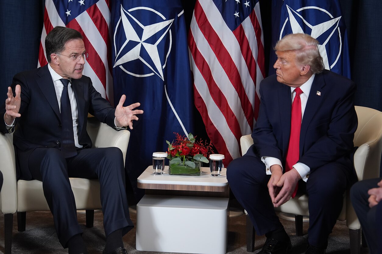 Markas Rutte, Donaldas Trumpas Markas Rutte, Donaldas Trumpas
