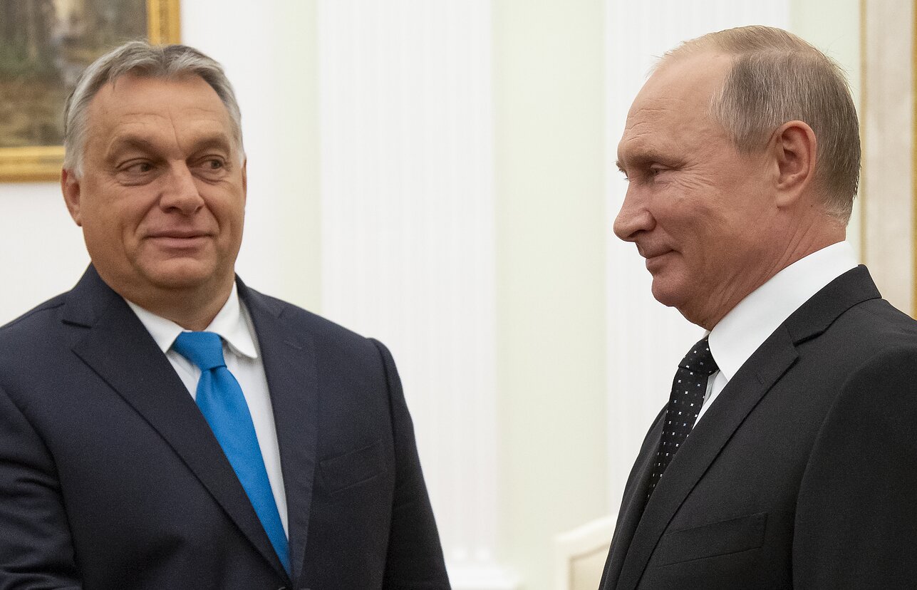 Viktor Orban, Władimir Putin