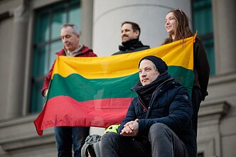 Protestas „Šalin rankas nuo laisvo žodžio. Nepasiduosime“