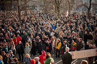 Protestas „Šalin rankas nuo laisvo žodžio. Nepasiduosime“