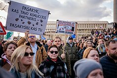 Protestas „Šalin rankas nuo laisvo žodžio. Nepasiduosime“ Protestas „Šalin rankas nuo laisvo žodžio. Nepasiduosime“