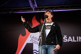 Protestas „Šalin rankas nuo laisvo žodžio. Nepasiduosime“ Protestas „Šalin rankas nuo laisvo žodžio. Nepasiduosime“