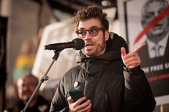 Protestas „Šalin rankas nuo laisvo žodžio. Nepasiduosime“ Protestas „Šalin rankas nuo laisvo žodžio. Nepasiduosime“