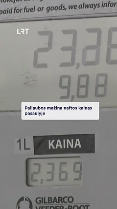 Paliaubos mažina naftos kainas pasaulyje
