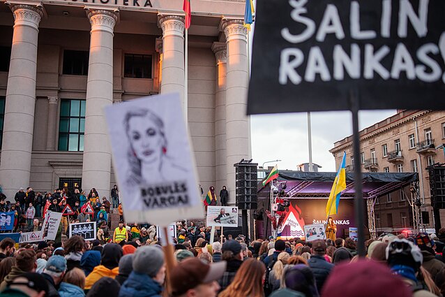 Protest „Ręce precz od wolnego słowa. Nie poddamy się”