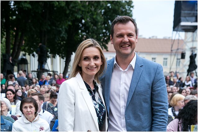 Ilma Paluckė ir Gintautas Paluckas