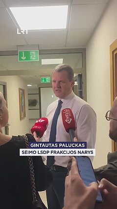 Gintauto Palucko žmonai pareikšti įtarimai