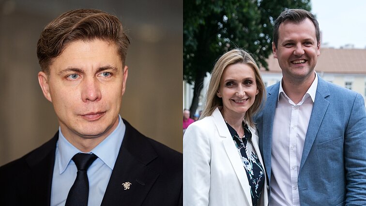 Sinkevičius apie įtarimus Palucko žmonai: dėl to partijai jis didesne našta netaps