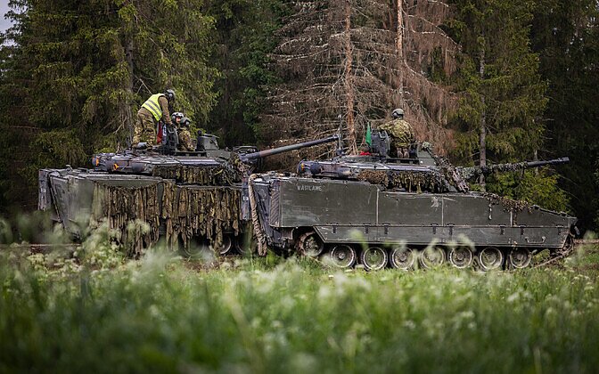 Estijos pėstininkų kovos mašina CV90 Estijos pėstininkų kovos mašina CV90