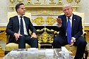 Markas Rutte ir Donaldas Trumpas