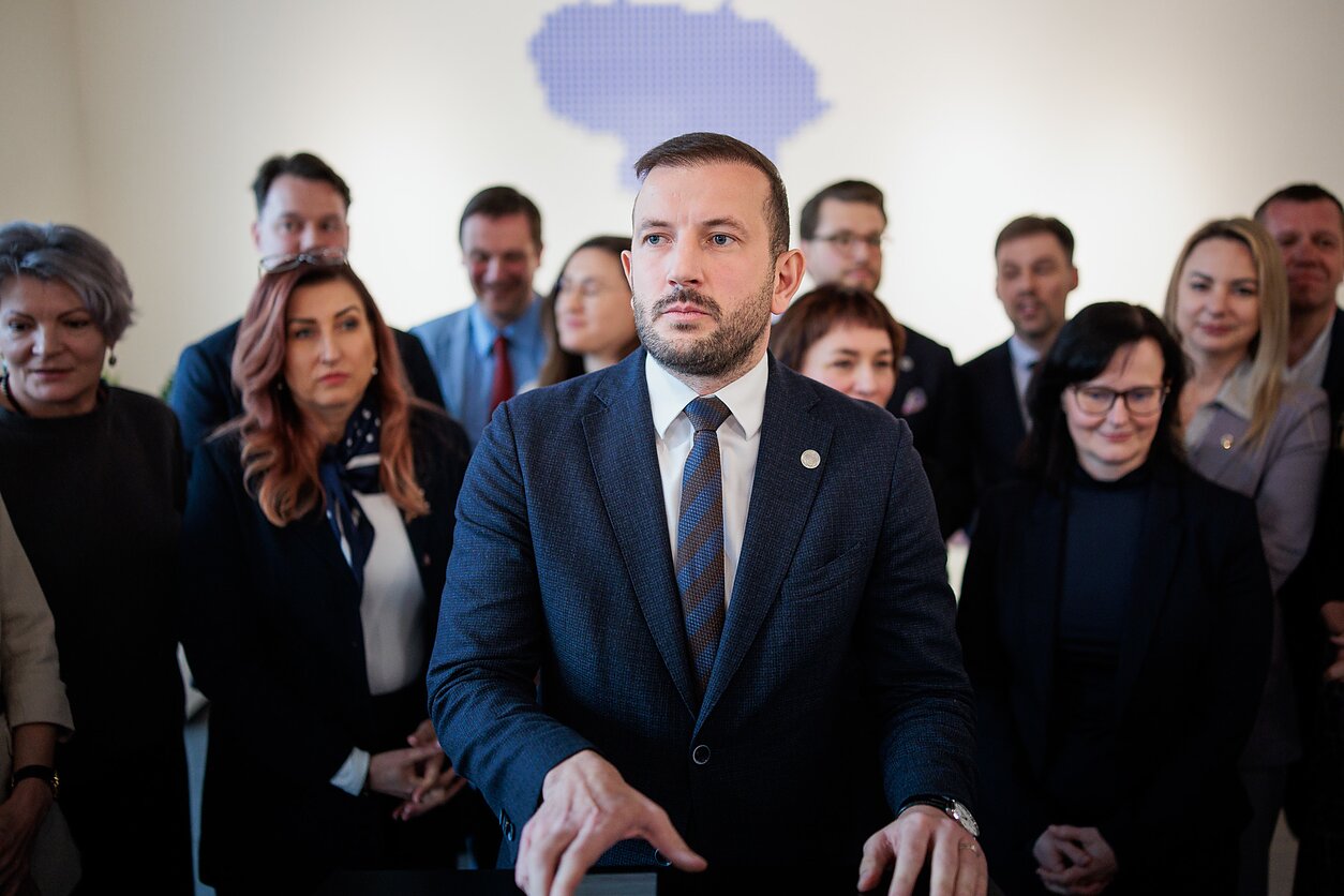 V. Sinkevičius tapo laikinuoju partijos lyderiu