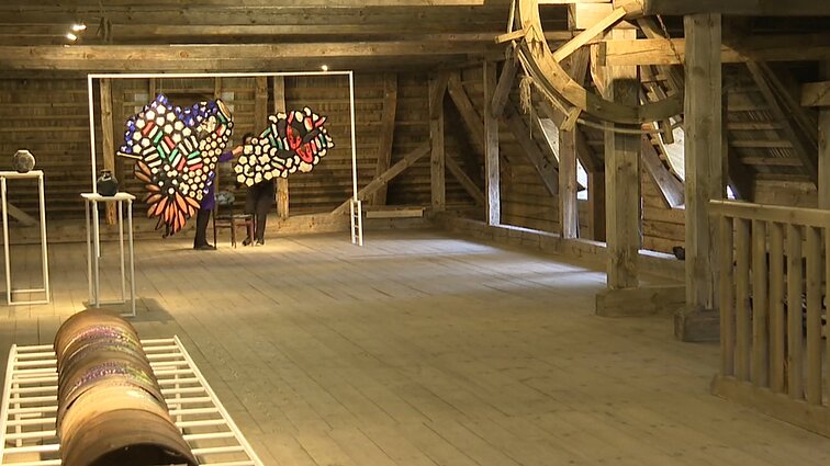 Kurtuvėnuose atidaryta darbų paroda „Nuošalė“ – ne tik sporto, bet ir vietos nuoroda