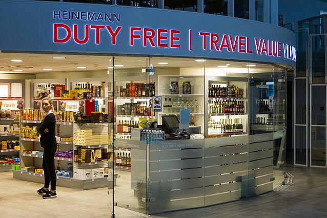 „Duty free“ parduotuvė