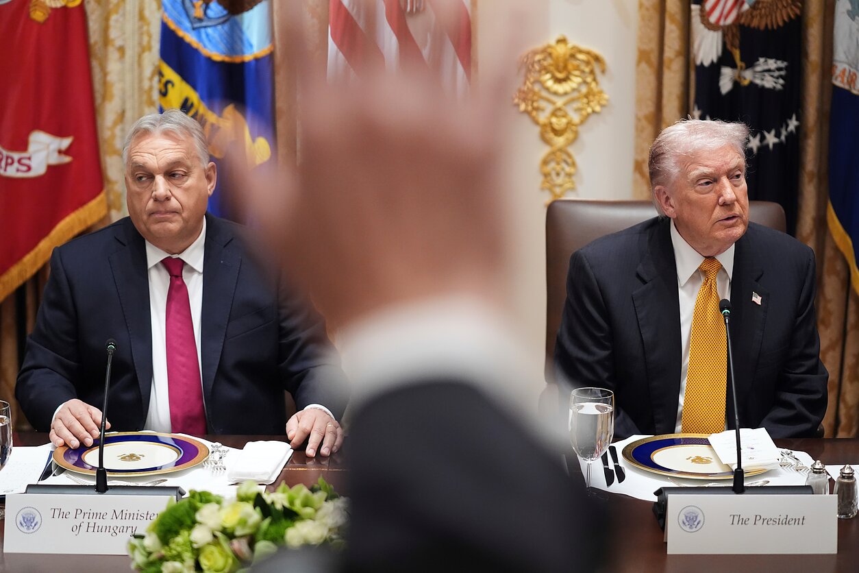 Viktoras Orbanas ir Donaldas Trumpas