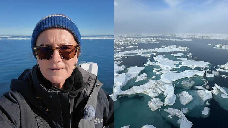 Arkties vandenyną skrodusi Eglė: jei būtume įstrigę, mus būtų išgelbėję tik po savaitės