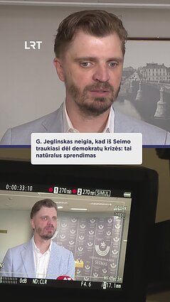 Jeglinskas traukiasi iš Seimo