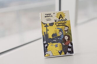 Tomo Dirgėlos knygos „A komanda ir kapibaros pabėgimas“ pristatymas Tomo Dirgėlos knygos „A komanda ir kapibaros pabėgimas“ pristatymas