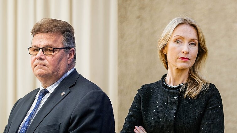 Dienos tema. Linas Linkevičius ir Margarita Šešelgytė (su vertimu į gestų k.)